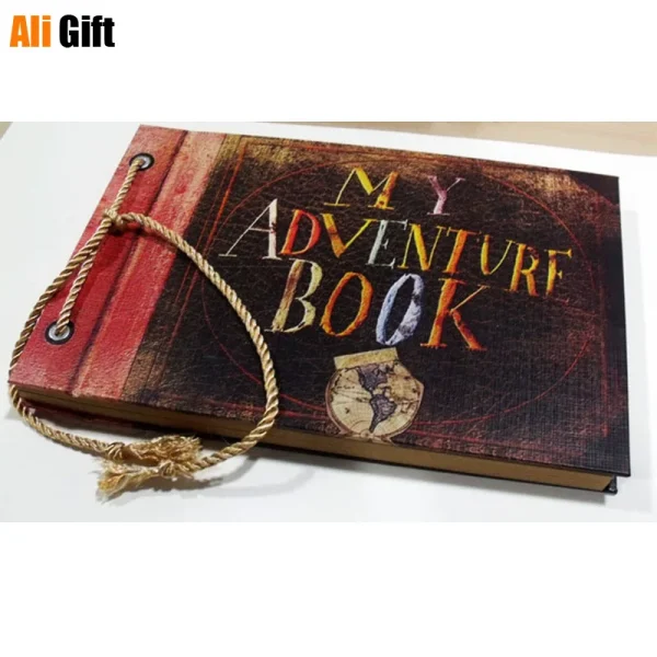 DIY Handmade Cartoon Photo Album Adventure Book Baby Wedding Stickers Scrapbooking Our & My Movie Scrapbook Albums for Gifts 2