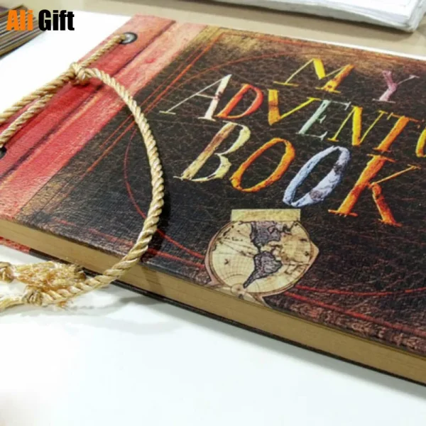 DIY Handmade Cartoon Photo Album Adventure Book Baby Wedding Stickers Scrapbooking Our & My Movie Scrapbook Albums for Gifts 4