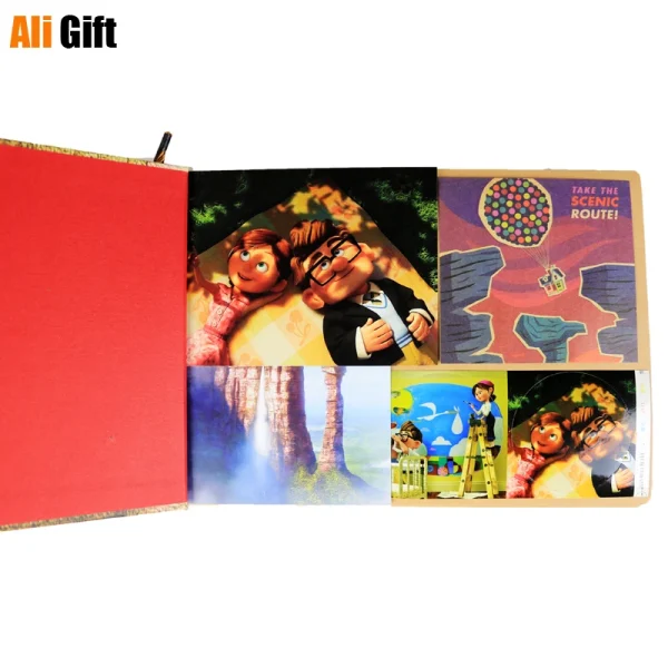 DIY Handmade Cartoon Photo Album Adventure Book Baby Wedding Stickers Scrapbooking Our & My Movie Scrapbook Albums for Gifts 6
