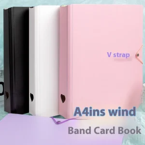 Large Capacity A4 Nine-Grid Photo Album 3-Inch Photo Storage and Collecting Binder for Small Cards Photocard Holder 1