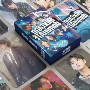 55pcs/box Kpop Photo album MIXTAPE Hyunjin Felix Lee Know Lomo Cards Photocards Fans Collcetion High Quality HD Postcar 1