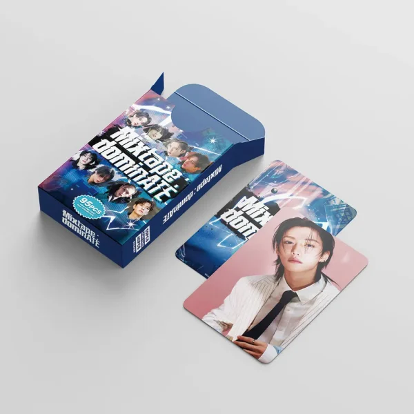 55pcs/box Kpop Photo album MIXTAPE Hyunjin Felix Lee Know Lomo Cards Photocards Fans Collcetion High Quality HD Postcar 3