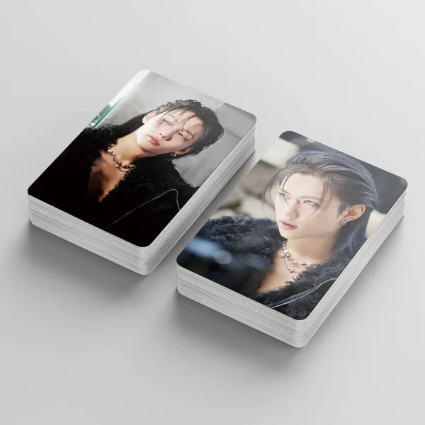 55pcs/box Kpop Photo album MIXTAPE Hyunjin Felix Lee Know Lomo Cards Photocards Fans Collcetion High Quality HD Postcar 5