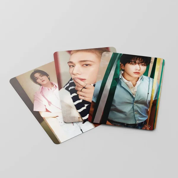 55pcs/box Kpop Photo album MIXTAPE Hyunjin Felix Lee Know Lomo Cards Photocards Fans Collcetion High Quality HD Postcar 6
