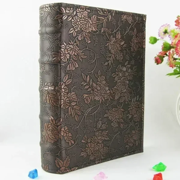 6Inch 4"*6" 4R Pocket Photo Album PU Cover Picture Storage Case Welding Gift Tour Autograph Book Christmas Day Gift Card Binder 1