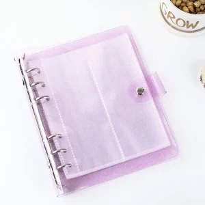 A6 Glitter Photocard Binder 100 Photos for 2x6 Inch Photo Strips Bookmark Photo Booth Frame Album Idole Cards Organizer 1