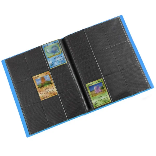 Cartoon Collection Notebook 9 Pocket Game Cards Holder Book Anime Album Portable Hold 360 Cards for Pokemon Game Card Collection 5