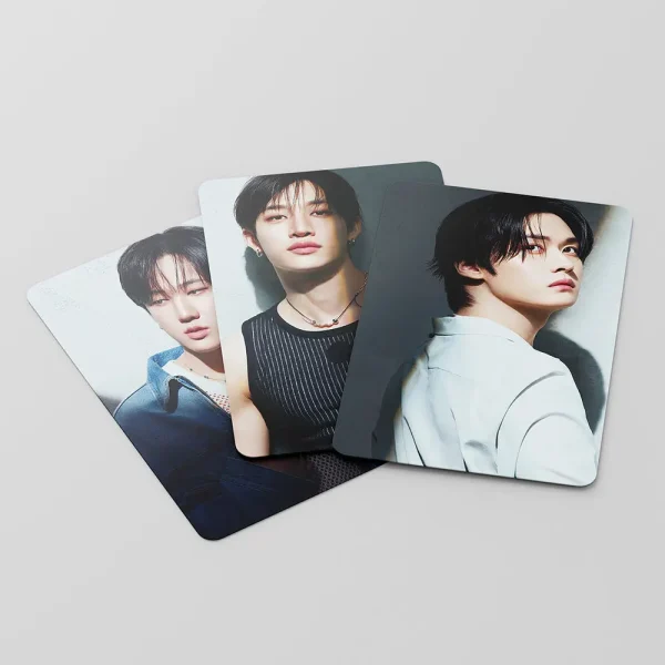 55pcs/box Kpop Photo album MIXTAPE Hyunjin Felix Lee Know Lomo Cards Photocards Fans Collcetion High Quality HD Postcar 6