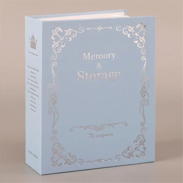 6 Inch Photo 100 Pockets Album Picture Storage Scrapbooking Picture Case Photo Album Frame for Home Memory 1