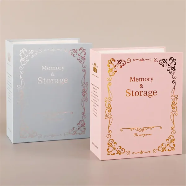 6 Inch Photo 100 Pockets Album Picture Storage Scrapbooking Picture Case Photo Album Frame for Home Memory 4