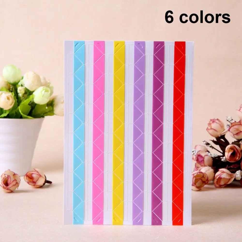 6 colors-10sheets
