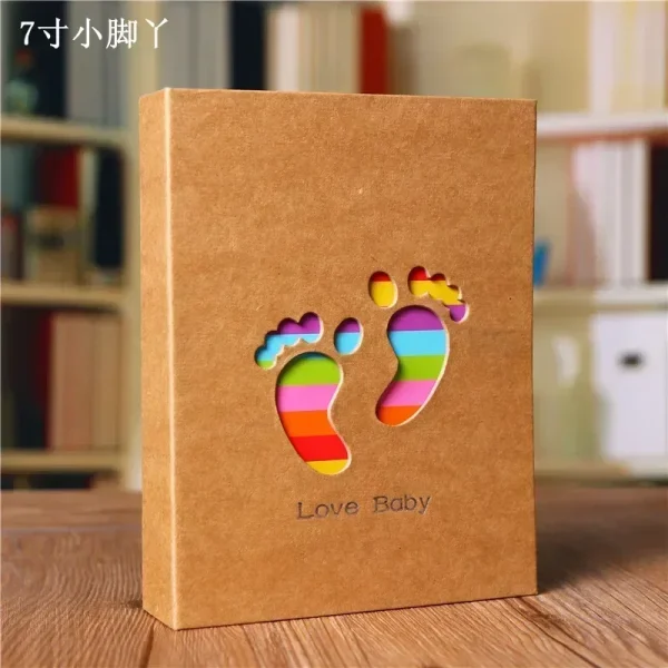 100 Pockets 6 inch Photo Album Picture Storage Frame for Kids Children Gift Scrapbooking Picture Case Photo Album 4