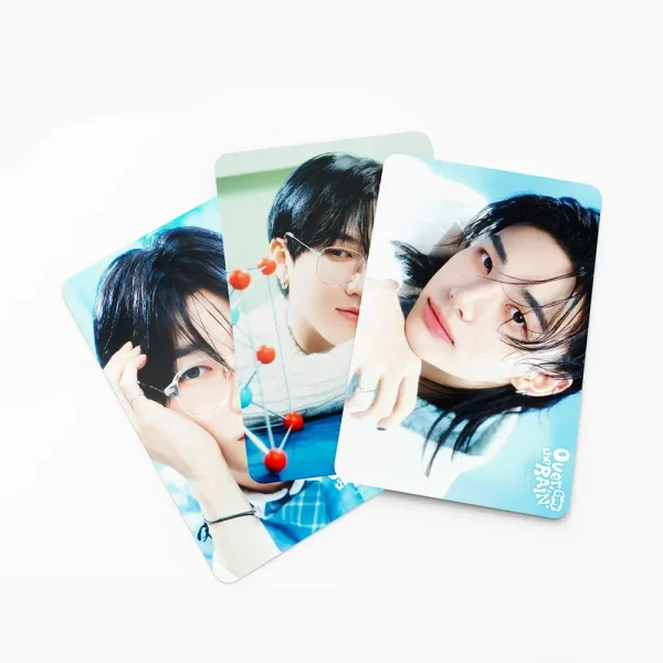 55pcs/set Kpop Photo album SKZ'S Clock Lee Know Hyunjin Changbin Lomo Cards Photocards Fans Collcetion High Quality HD Postcar 6