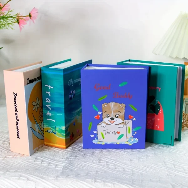 The elegant Fresh and Minimalist Modern Style Photo Album, with its compact 6-inch size and ample 100 slots. 1