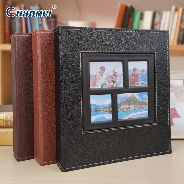 Leather 6-inch family photo album 600 PP photo albums 1