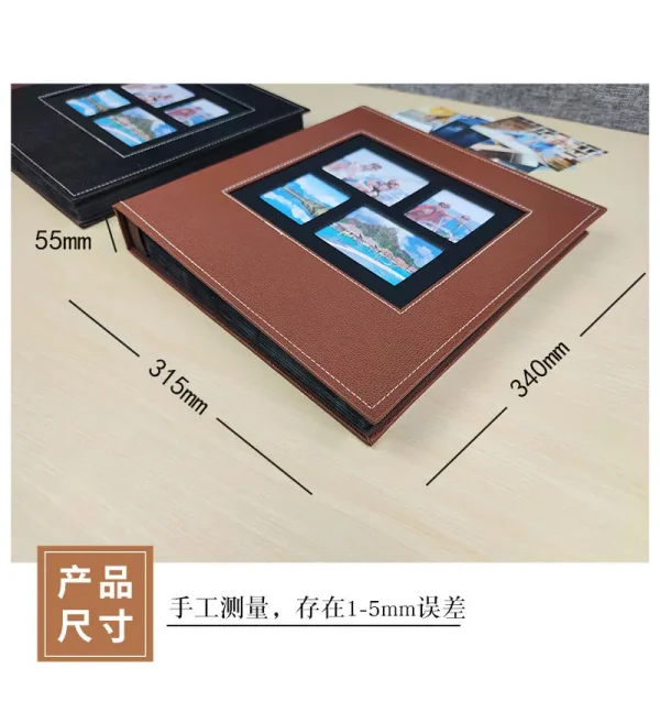 Leather 6-inch family photo album 600 PP photo albums 4