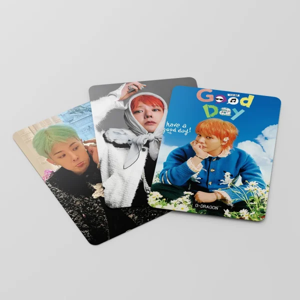 55pcs/box Kpop Photo album G-Dragon Übermensch POWER Lomo Cards Photocards for Fans Collcetion High Quality HD Postcar Gifts 5