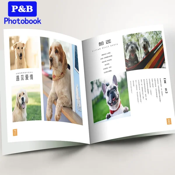 12inch DIY customized photo to Photobook album souvenir book for couple wedding Graduation travel presents birthday gift 4