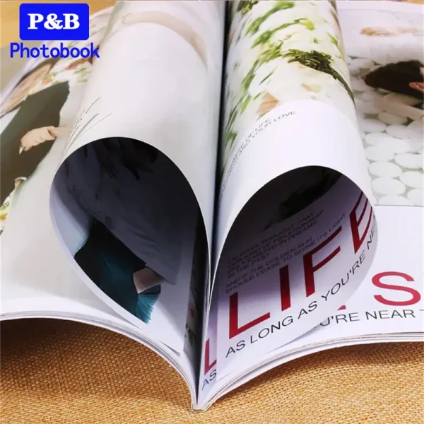 12inch DIY customized photo to Photobook album souvenir book for couple wedding Graduation travel presents birthday gift 5
