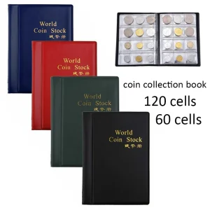 60/120 Pockets Album For Coinning Collection Book Home Decoration Photo Album Coinning Album Holders Collection Book Scrapbook 1