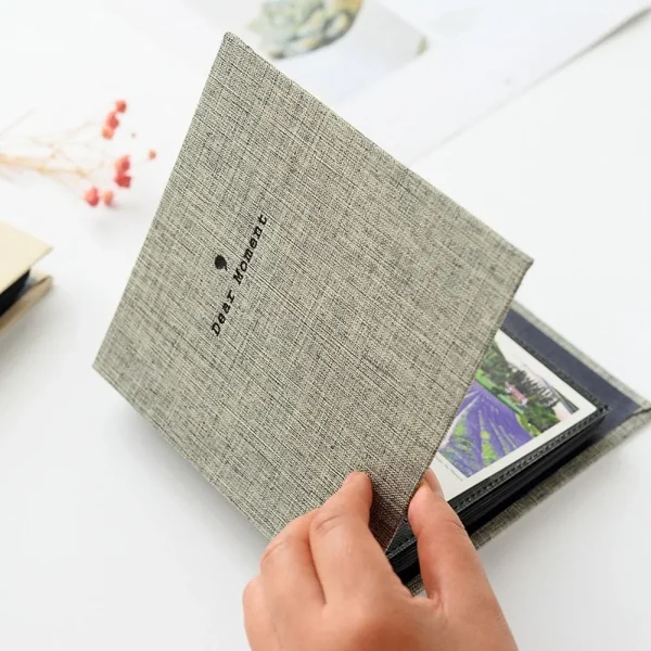 3 Inch Photo Paper Book  Mini Photo Album Book Instax Album LiPlay Camera Film Stickers Collect Photocard Holder 3