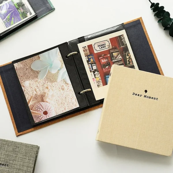 3 Inch Photo Paper Book  Mini Photo Album Book Instax Album LiPlay Camera Film Stickers Collect Photocard Holder 4