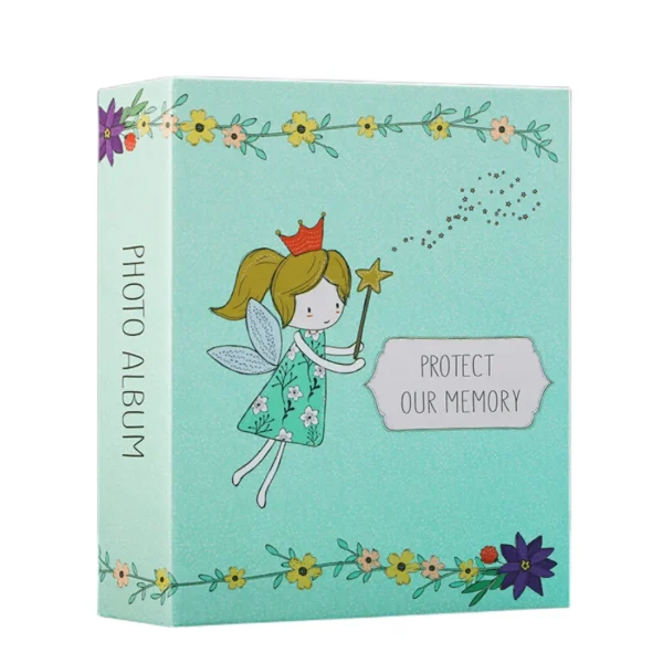 4x6 Inch Cartoon Photo Album 100 Pages 200 Pocket Memory Books for Cute Baby Photo Organiser Family Memory Albums 2