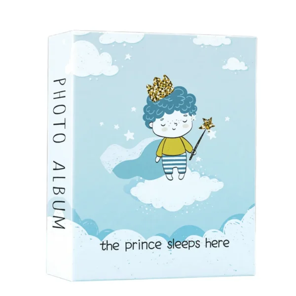 4x6 Inch Cartoon Photo Album 100 Pages 200 Pocket Memory Books for Cute Baby Photo Organiser Family Memory Albums 5