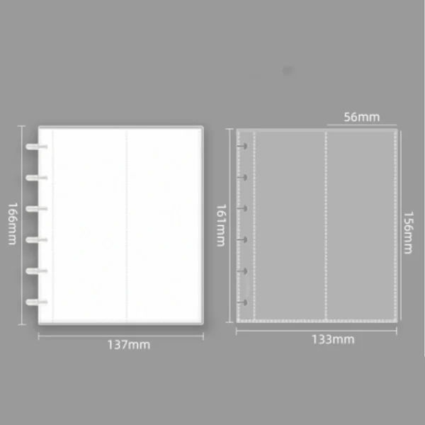 Clear Photo Booth Frames - Photo Booth Album For 2x6 Inch Photo Strips Wedding Album 2 x 6 Bookmark Holder 20 Pages Photos 5