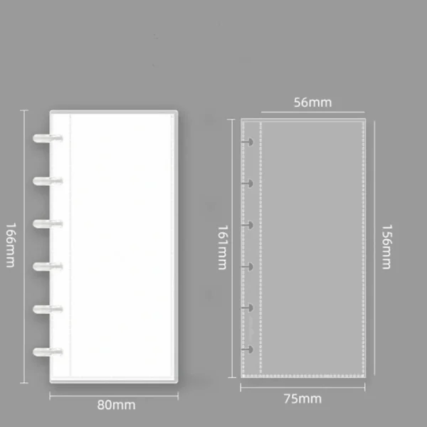 Clear Photo Booth Frames - Photo Booth Album For 2x6 Inch Photo Strips Wedding Album 2 x 6 Bookmark Holder 20 Pages Photos 6