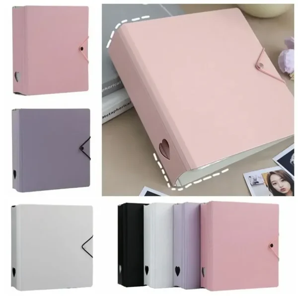 PP Photocard Binder New Stationery A5 Hollow Album Card Storage Card Storage Album Photo 1