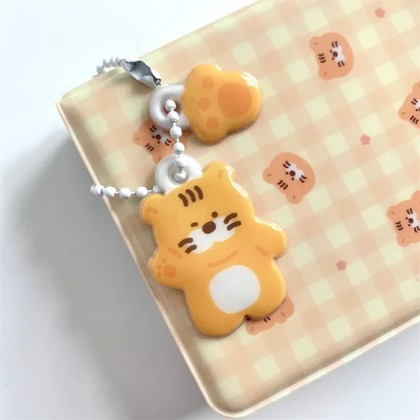 Korean Idol Mini Photo Album Pendant Cute Small Pendant Rabbit Tiger Cat Bear Squirrel Album Pendant 2