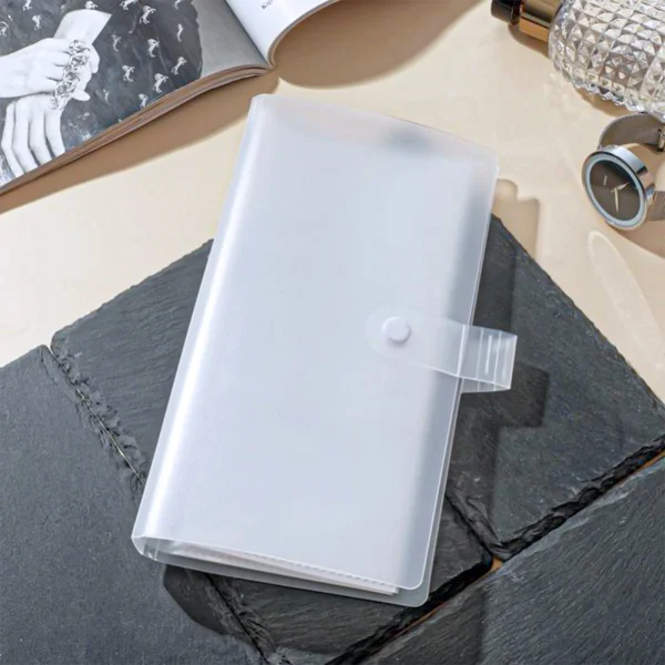 Transparent Photo Album Mini Polaroid Album Photo Card Train Ticket Card Collection Book Jewelry Card Album Photocards Holder 2