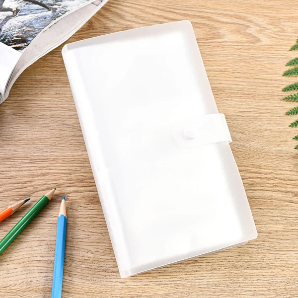 Transparent Photo Album Mini Polaroid Album Photo Card Train Ticket Card Collection Book Jewelry Card Album Photocards Holder 3