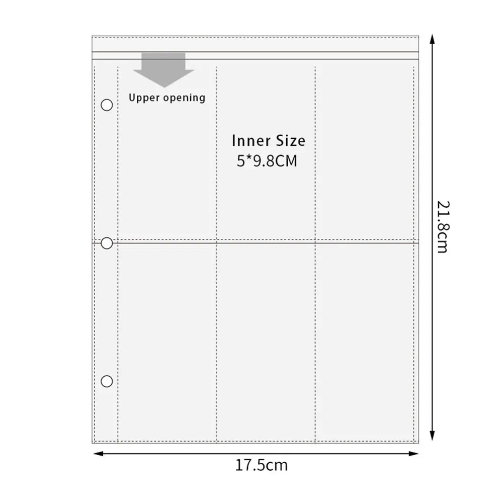 3Holes-6pocket 10pcs