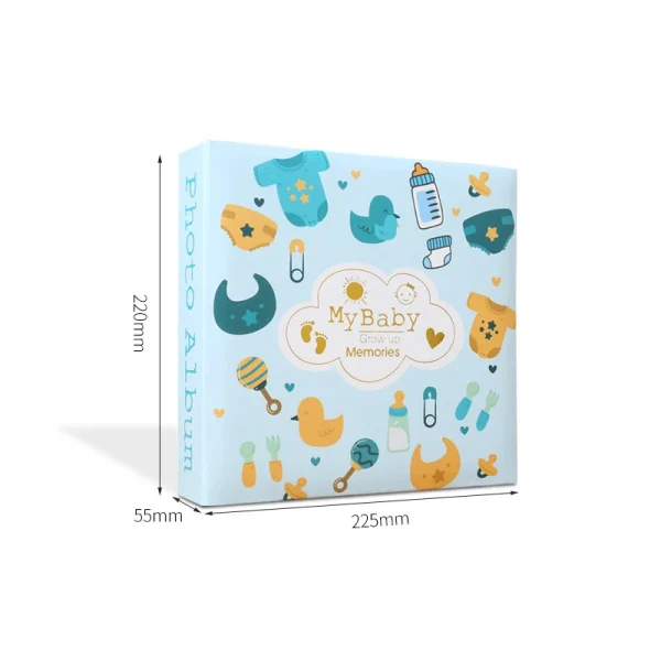 6 inch 200 Pocket 4x6 Cartoon Photo Album 10x15 Photocard Holder Baby Memories Instax Collect Book Family Memory Photos Album 3