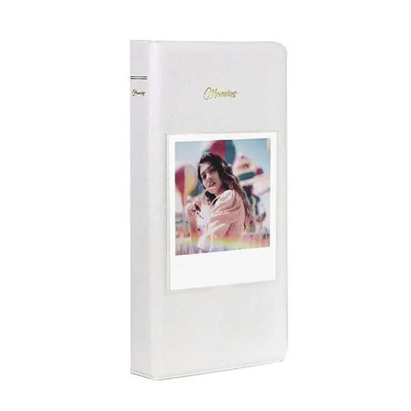 Card Organizer Instant Camera Photo Album 64 Pockets Stamp Collection Book for Polaroid 600/Fujifilm Instax W210/W300 2