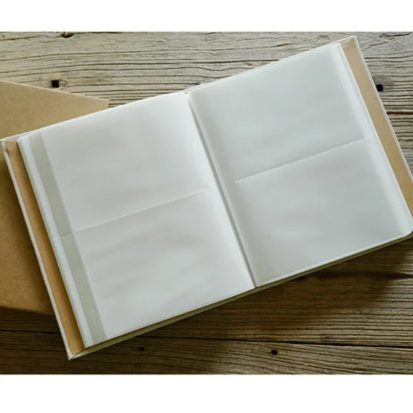 200 Pockets 6 Inch Photo Album Interstitial Photos Book Linen Case Picture Albums Kid Grow Up Wedding Memory Scarpbook Albums 4