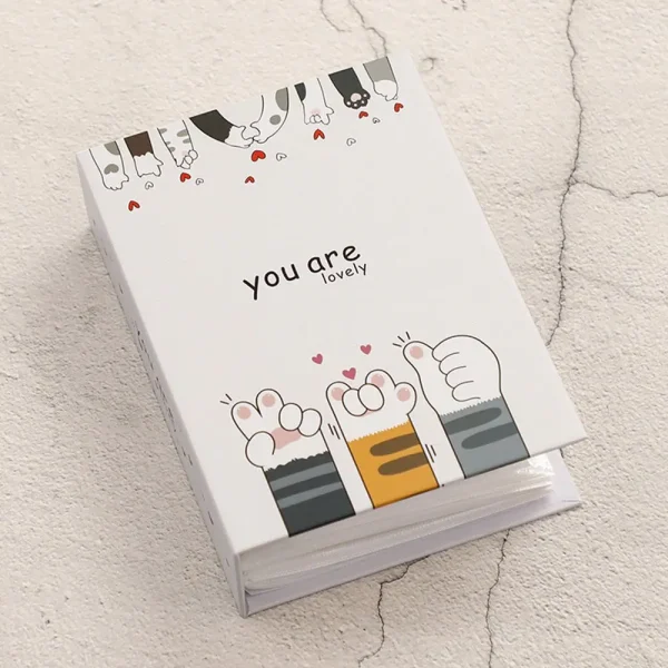 4R 100pcs Photo Album Memorial Book Cartoon Insert Recall Cute Good Time Child Gift Cute Cartoon Photo Albums 2