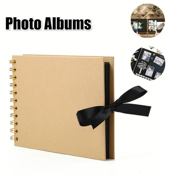 1PC Photo Albums Scrapbook Paper DIY Craft Album Scrapbooking Picture Album for Wedding Anniversary Gifts Memory Books 3