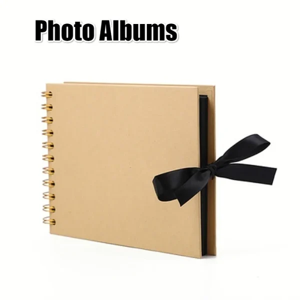 1PC Photo Albums Scrapbook Paper DIY Craft Album Scrapbooking Picture Album for Wedding Anniversary Gifts Memory Books 5
