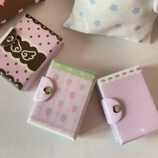 Travel Photo Album Small Card Storage Book Photocard Holder Card Holder 3 Inch INS Korean Style Mini Cute Photo Storage Album 1
