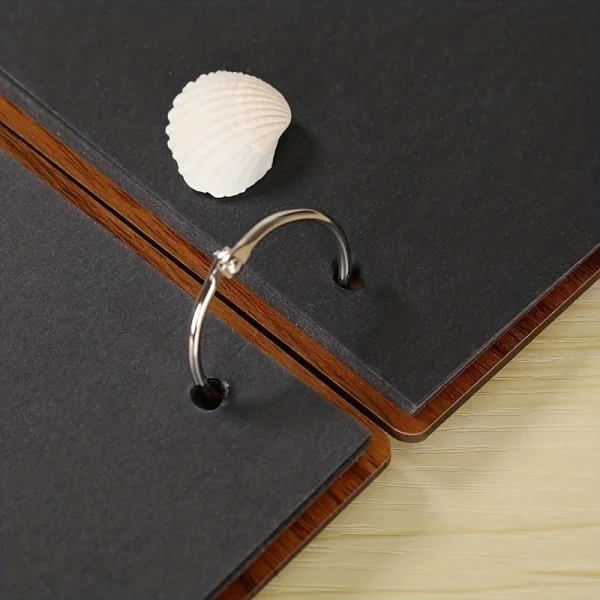 Handmade DIY Album Photo Supplies Wood Photo Album Love Romance Memory 4
