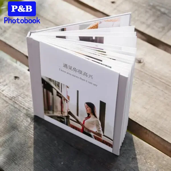 6 inch Photobook for Personalized photos DIY Photo Album for Wedding Theme-Album Baby pets grow up memory book Lovely gift 1