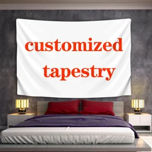 Customized Tapestry Boho Mandala Tapestries Witchcraft Wall Tapestry Print Your Photo Hippie Wall Hanging Blanket Tapestry 1