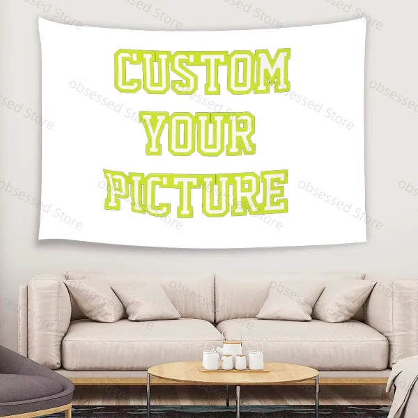 Customized Tapestry Boho Mandala Tapestries Witchcraft Wall Tapestry Print Your Photo Hippie Wall Hanging Blanket Tapestry 2