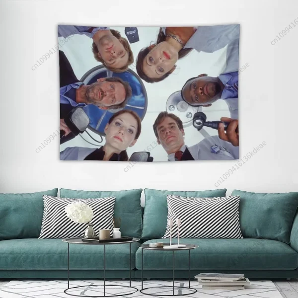 Funny Tapestry Cute Room Decor House MD Wall Coverings Tapestries Aesthetic Flag Room Decor Headboard Wallpaper Background Cloth 2