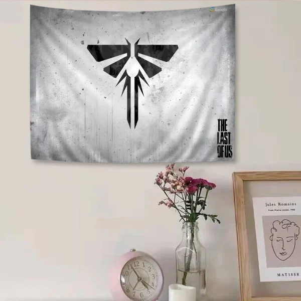 The Last Us Cartoon Tapestry Bohemian Wall Tapestries Mandala Home Decor 4