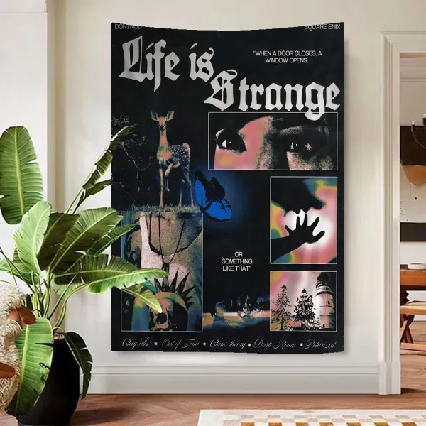 Life is Strange 2 Printed Large Wall Tapestry Hanging Tarot Hippie Wall Rugs Dorm Home Decor 3