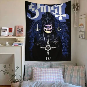 G-Ghost B-Band Classic Vintage Hanging Bohemian Tapestry Bohemian Wall Tapestries Mandala Kawaii Room Decor 1